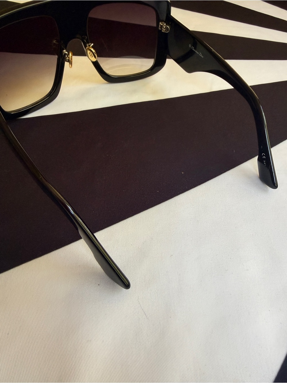 CHRISTIAN DIOR Power 2 oversized sunglasses/ ombré tint - Picture 4 of 5